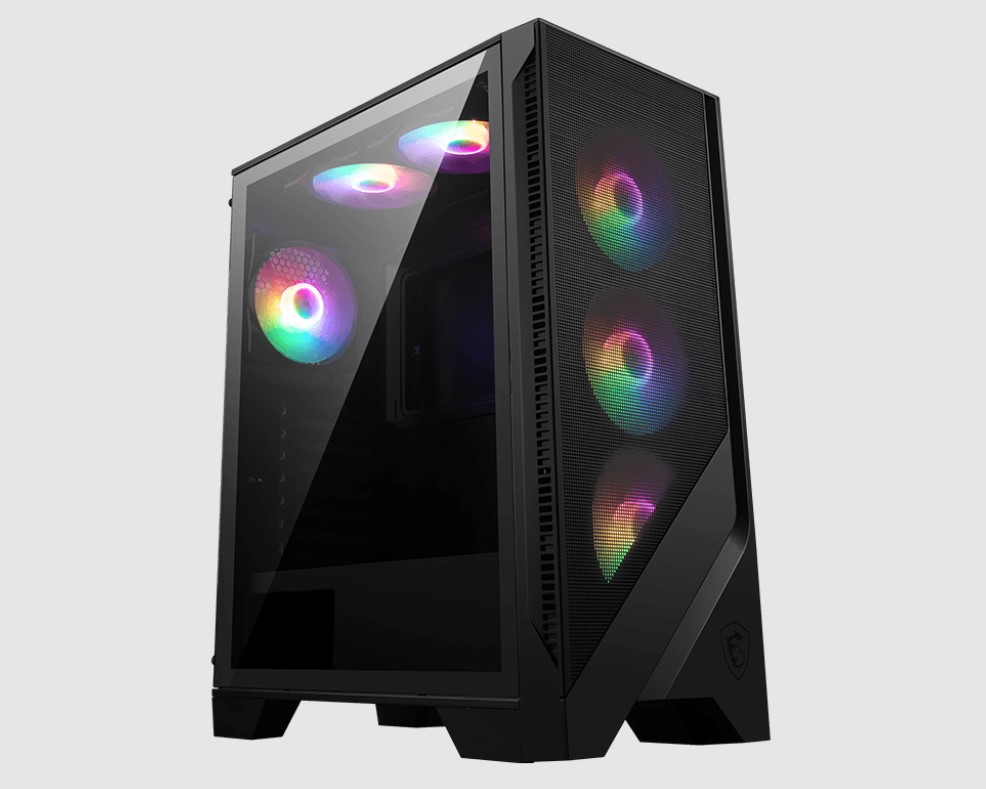  ATX Case, 2x USB 3.2, 1x Mic-in / Audio-out, 1x LED, 3x 2.5", 2x 2.5"/3.5", ATX / Micro-ATX / Mini-ITX  